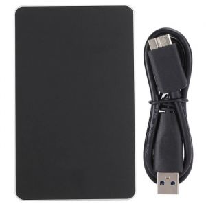 Disque dur Externe Disque dur SSD de 250 Go avec Câble de Données Disque dur Anti-vibration Noir USB3.0 Petit SSD Portable pour