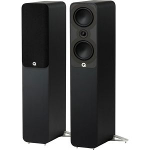 Enceinte Colonne - Q ACOUSTICS - 5040 - Noir Mat - 2 voies - Haute qualit&eacute;