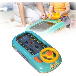Nouveau Volant de Conduite Jouet Racing Car Baby Toy Jouet Volant pour Tout-Petit Jeu de Voiture de Course simul&eacute; pour