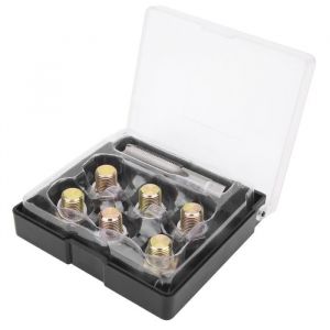 Kit de réparation de filetage bouchon de vidange dhuile M13 x 1.25MM Kit de réparation de filetage de robinet vis de carter