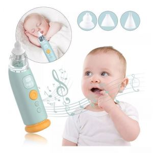 Mouche Bebe Electrique Rechargeable Brillsten 3 Embouts Réutilisables Aspirateur Nasal Bebe