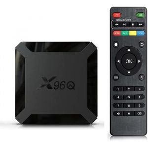 TV Box Android X96Q - Allwinner H313 Quad Core - 2 Go RAM 16 Go ROM - 4K 3D - WiFi - Noir
