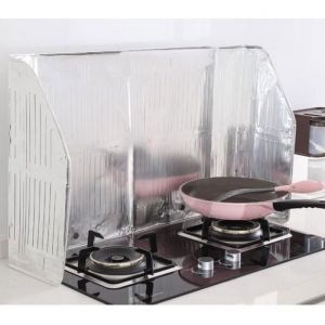 Plaque Anti-projection en Aluminium contre les Eclaboussures de Cuisson 12050CM Argent Argent PLAQUE ANTI-PROJECTION