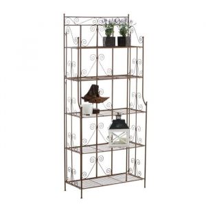 -CLP-Etag&egrave;re en Fer forg&eacute; Ciara-Array