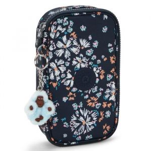 Trousse - KIPLING - Flower Field - 1 Compartiment - Zipp&eacute;e - Hydrofuge