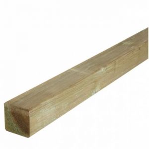 Poteau carr&eacute; en pin (7 x 7 - 180 - naturel)