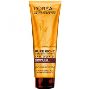 Lot de 6 - LOréal Paris Haute Expertise Pure Riche Shampooing Nutrition 250ml