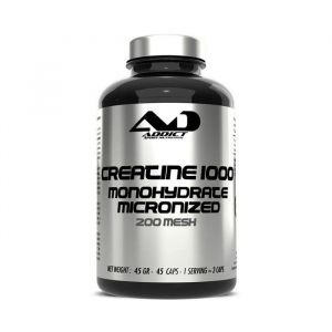 Créatines - Addict Sport Nutrition - Creatine 1000 monohydrate micronized (45 caps)