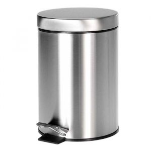 Poubelle à Pédale en Inox Inoxia 3L Chrome