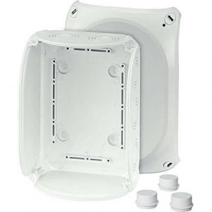 Bo&icirc;te de d&eacute;rivation - Hensel - DK 1600 G - Rectangulaire - Montage mural/plafond - Introduction arri&egrave;re