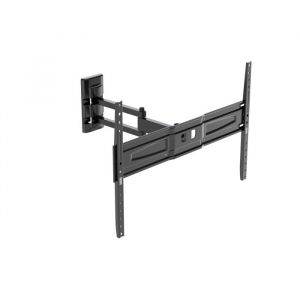 Meliconi - Support mural TV Inclinable et Orientable FDR 600 FLAT FB - Grand angle - Pour Tv 50 à 75 - VESA 300/400/600