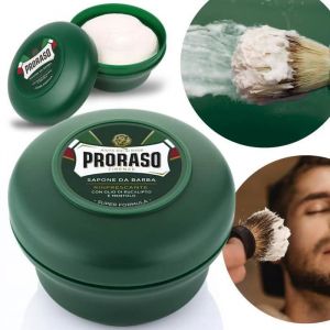 Savon crème à raser - PRORASO - Eucalyptus - Hypoallergénique