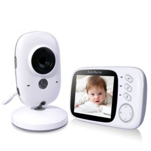 Babyphone Cam&eacute;ra Cool&Fun B&eacute;b&eacute; Moniteur Vid&eacute;o Sans fil 32 &Eacute;cran LCD Couleur Ecoute B&eacute;b&eacute; Vid&eacute;o avec Cam&eacute;ra Vision NocturneVB603