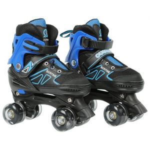 Willonin® Patins à roulettes pour garçons filles Roller en ligne avec taille ajustables pour Enfants intérieur et extérieur