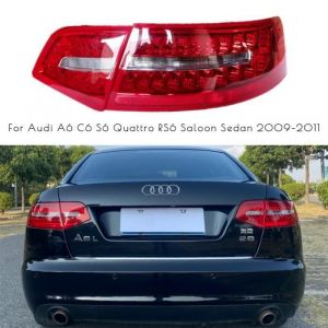 Intérieur gauche - Feu Arrière Pour Audi A6 C6 S6 Quattro Rs6 Berline 2009 2010 2011 Phare Led De Montage F