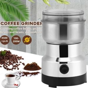 Cafe Moulin à Café Électrique à Lames en Acier Inoxydable Broyeur multifonctionnel pour Moudre du Cafédes épice