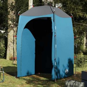 vidaXL Tente de douche bleu imperméable tente tente de jardin abri dextérieur tente de camping abri de camping abri 4009402