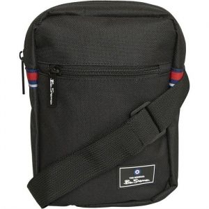 Sacoche Homme - Ben Sherman - Noir - Polyester - H20 x L16 x P5cm - Bandoulière réglable
