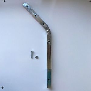Support de câble anti-fugue 25 x 25 mm pour chenil en kit Gris