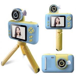Cam&eacute;ra Num&eacute;rique Enfant RNGCPTO Kidizoom - 4MP - 24 Pouces - Bleu - Pour Gar&ccedil;ons 3 &agrave; 10 ans