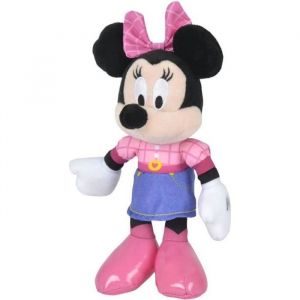 Disney Minnie Mouse - Peluche Minnie - Mat&eacute;riau Softwool 20cm