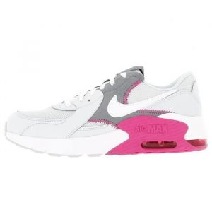 Chaussures mode ville Nike air max excee (gs) - Nike - Enfant - Lacets - Blanc - Gris clair - Fille - Plat