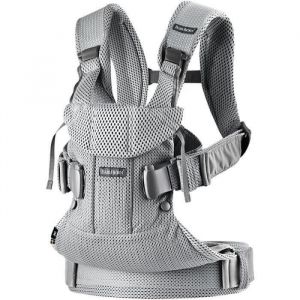 Porte-Bébé One Air 3D Mesh Argent - BABYBJÖRN - Physiologique - 0 mois - 3 ans - 15 kg