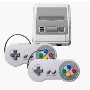 Manette Qumox console de jeu classic mini compatible avec nes retro snes tv hdmi gamepads 621 en 1 jeux intgrs h MANETTE JEUX VIDEO