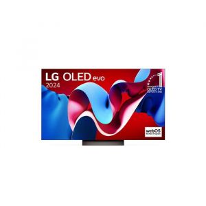 TV OLED Evo LG OLED55C46 139 cm 4K UHD 2024 Brun et Noir