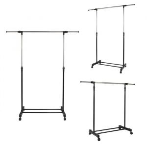 MIPAN PORTE-MANTEAU S&eacute;choir &agrave; linge unipolaire &agrave; levage t&eacute;lescopique