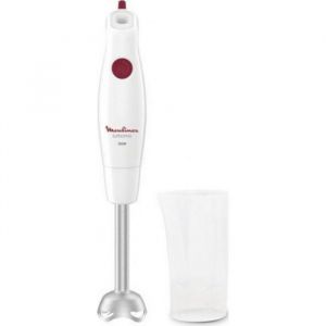 Pied mixeur plongeant MOULINEX TURBOMIX DD121110 - 700W - Lames inox - Anti-éclaboussures