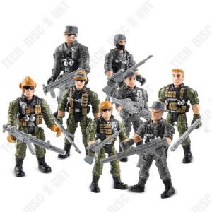 TD&reg; Mod&egrave;le de simulation de jouet de soldat du Corps des Marines mod&egrave;le militaire de personnage de petit soldat jouet pour enfants