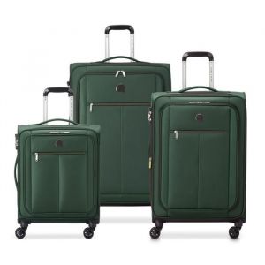 DELSEY PARIS - PIN UP 6  - Set de 3 valises souples 56cm/ 69cm/ 79cm - Vert
