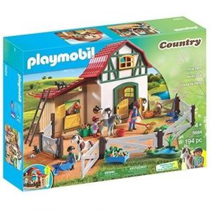 Jouet - PLAYMOBIL - PONEY FERME 5684 - Multicolore - 194 pi&egrave;ces - Pour enfants &agrave; partir de 4 ans
