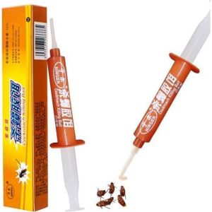 Gel Anti Cafards & Blattes - 10G Gel insecticide anti cafards et blattes seringue 10 G pour chenil de toilettes de cuisine