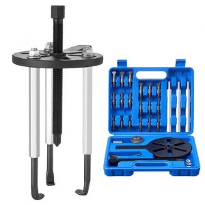 Kit dExtracteur de Roulements - DUOKU - LX1001 - 21 Pi&egrave;ces - Acier - M&acirc;choires R&eacute;versibles