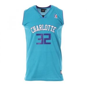 Charlotte 32 Maillot de basket Bleu Homme Sport Zone