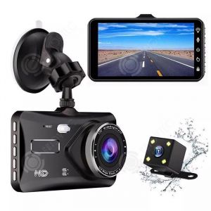 INN Dashcam voiture 1080p HD avec 2 caméra sécran tactile 4 pouces enregistreur conduite dimage inversée camera embarquée voiture