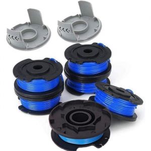 8 Paquets Bobine de Rechange pour Coupe-bordure de Ligne 0065 pouce pour Ryobi 18v 24v 40v Compatible Avec Ryobi One + AC14R[36]
