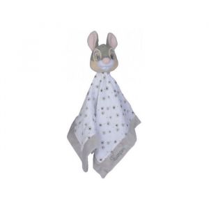 Doudou - NICOTOY - Panpan Lapin Gris - Blanc et Gris - 39 x 39 cm