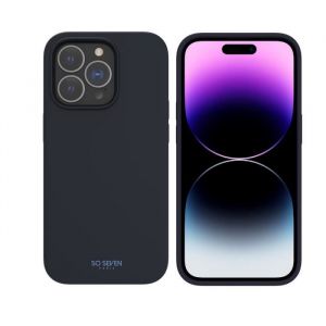 SO SEVEN COQUE SMOOTHIE RECYCLEE BLEU IPHONE 14 PRO MAX