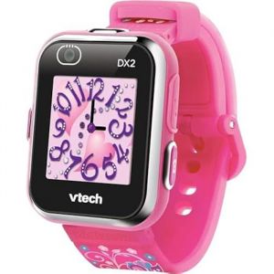VTech Kidizoom Smartwatch DX2 Rose Montre Interactive pour Enfants avec Double Appareil Photo écran Tactile Couleur Montre