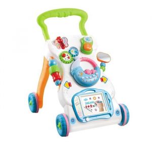 PIMPIMSKY Trotteur bébé fille 3 en 1 - Jouet de chariot à musique trotteur pour bébé garçon de 6 7 8 9 mois