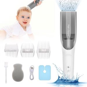 Tondeuse À Cheveux Pour BébéTondeuse À Cheveux Pour EnfantsMachine À Couper Les Cheveux Silencieuse Avec 3 Peignes De GuidageÉt