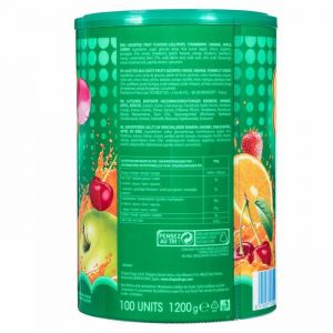 Confiserie de poche Chupa chups Tubo de 100 Sucettes Fruit 12 kg