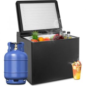Frigo Gaz-SMETA-40L-R&eacute;frig&eacute;rateur Camping Car 12V 220V Gaz-Glaci&egrave;re &agrave; Absorption-Frigo Trimixte-pour Camping、Caravane
