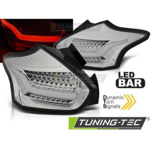 Paire Feux arrieres Ford Focus 3 2015-2018 LED Dynamique Chrome LDFO60