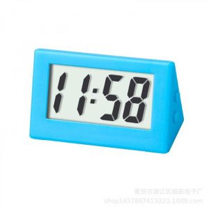 Mini horloge de tableau de bord de voiture horloge numérique électronique pour tableau de bord de voiture support autocollant