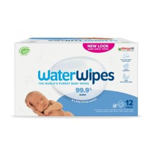 WATERWIPES Packméga économique 12x60 lingettes