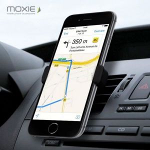 Support Voiture - Moxie - AirKlip - Fixation Anti-D&eacute;rapante - Rotation 360&deg; - Universel